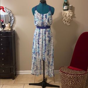 Princess Vera spaghetti strap high/low dress small